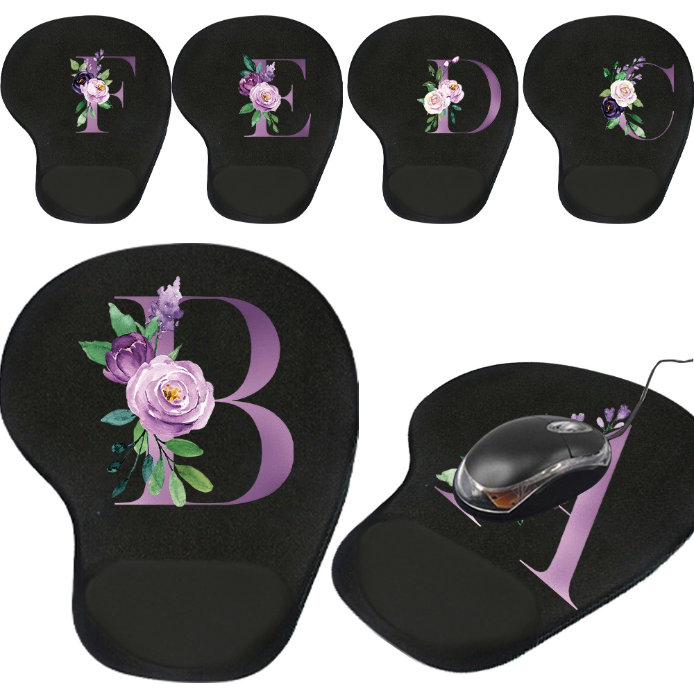 Tradescantia Purple - Alfombrilla de ratón con protección para